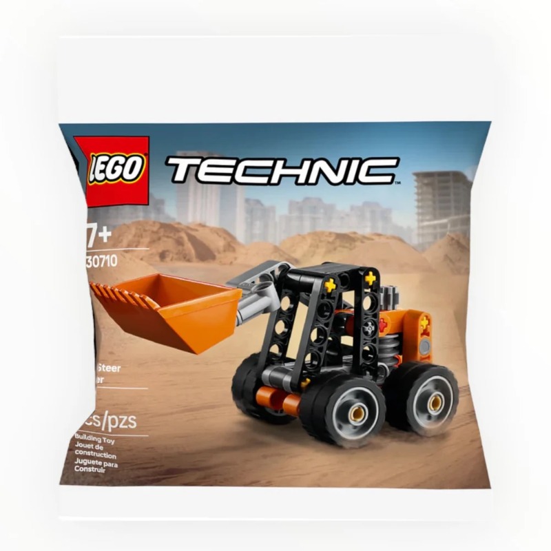 Lego A Treat With This Skid Steer Loader Building Kit 30710