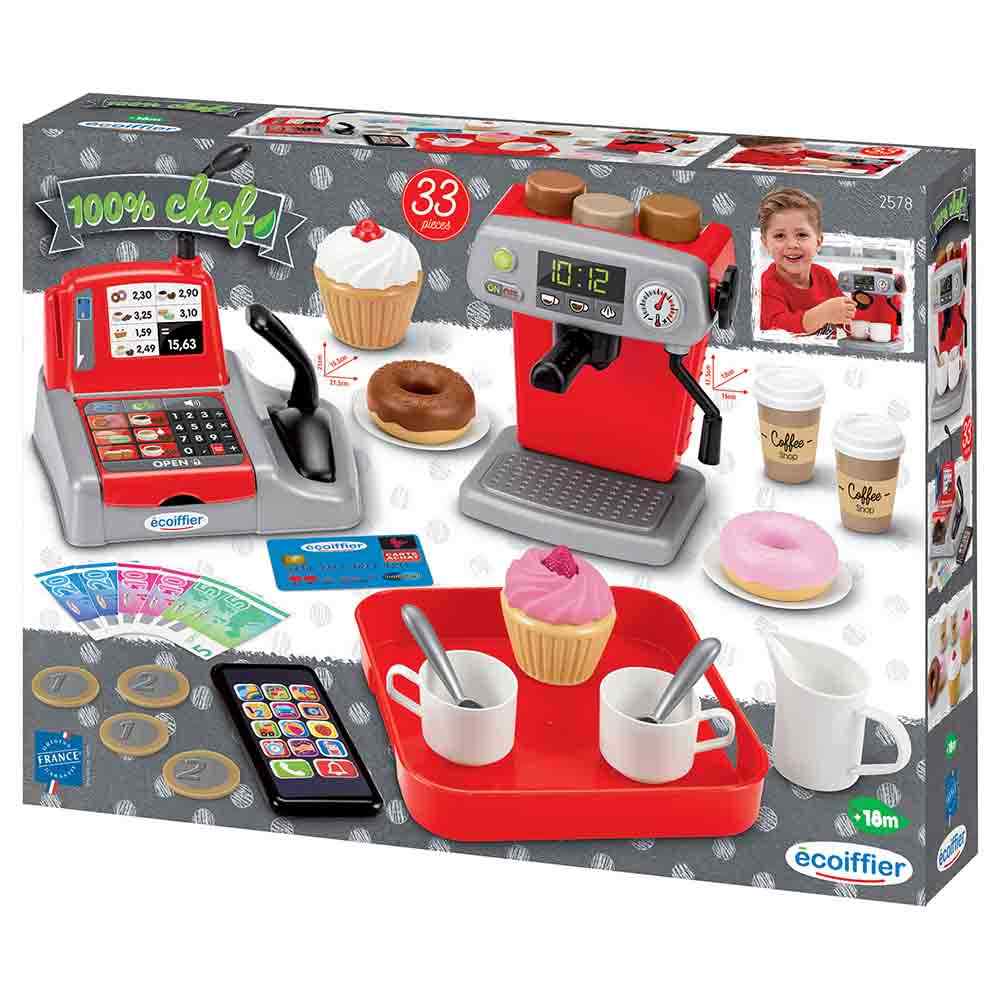 Ecoiffier Coffee Shop Set