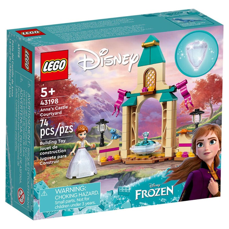 LEGO Disney Anna Castle Courtyard Building Kit - 74 Pcs