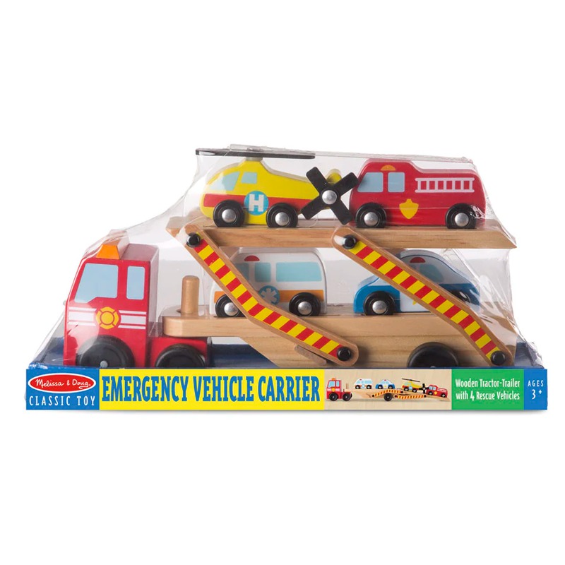 Melissa and Doug Emergency Vehicle Carrier