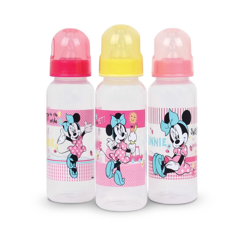 Disney Baby Minnie Mouse Feeding Bottle 3 Pieces - 260 ML