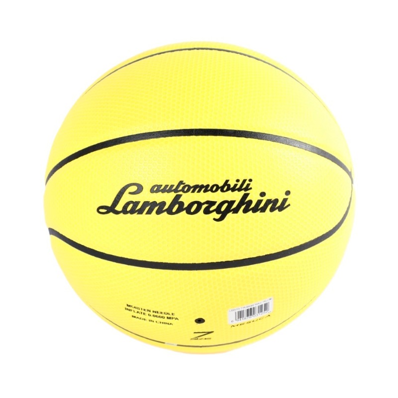 Lamborghini Pu Basketball Yellow - Size 7