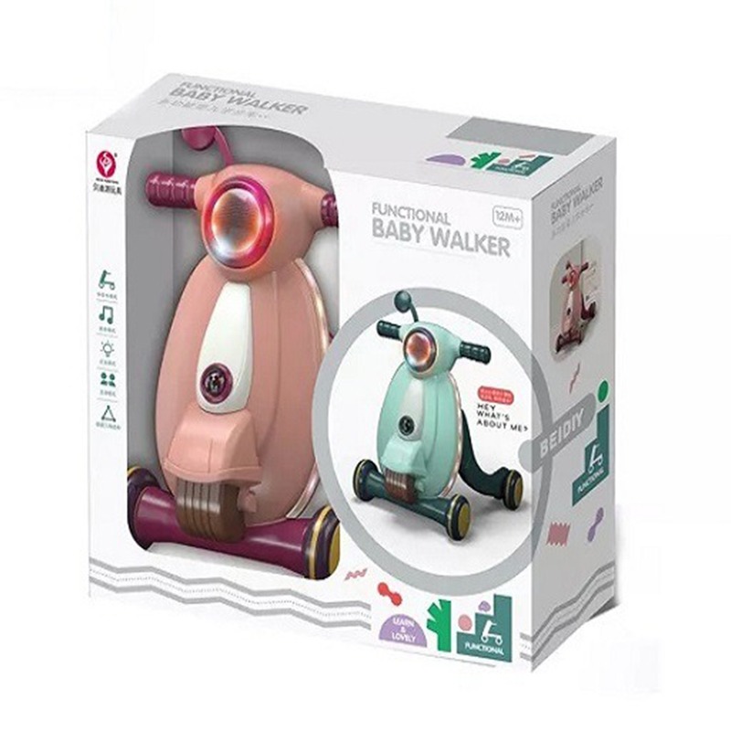 2 In 1 Sit To Stand Learning Walker - Pink