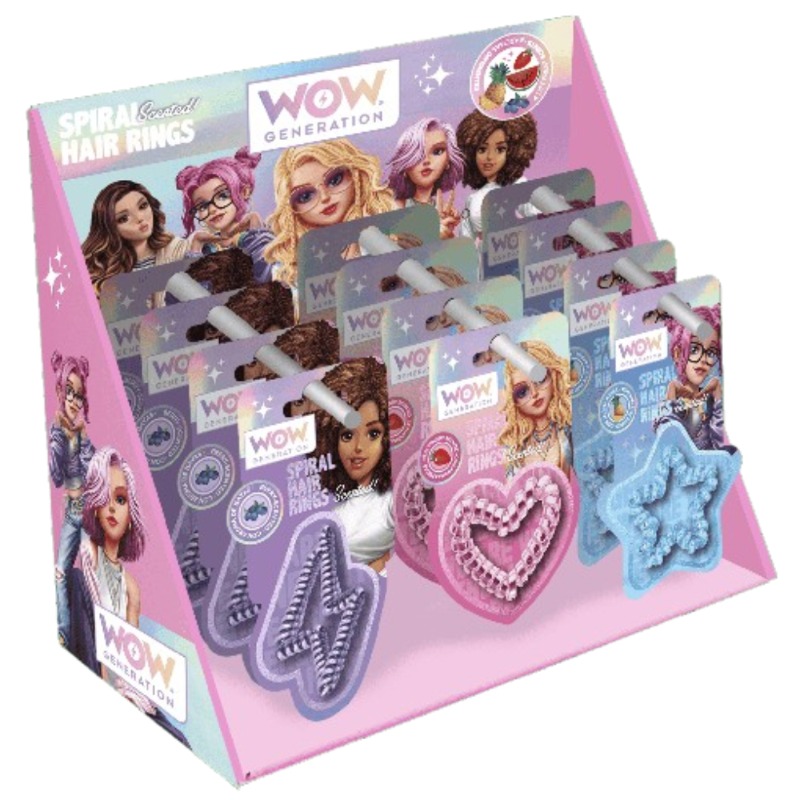 Wow Generation Scented Hair Elastics - Multi Shapes