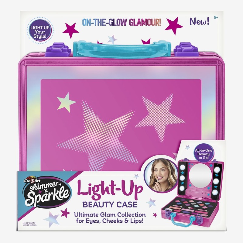 Cra-Z-Art Shimmer N Sparkle Light Up Beauty Case