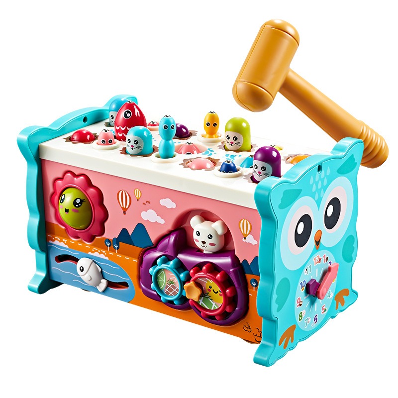 Ibi-Irn 8 in 1 Multi-Activity Owl Box
