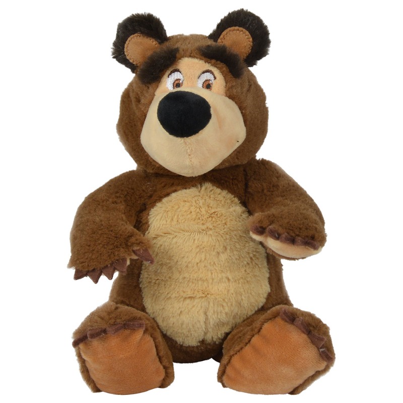 Simba Masha Bean Bag Bear 20cm - Brown