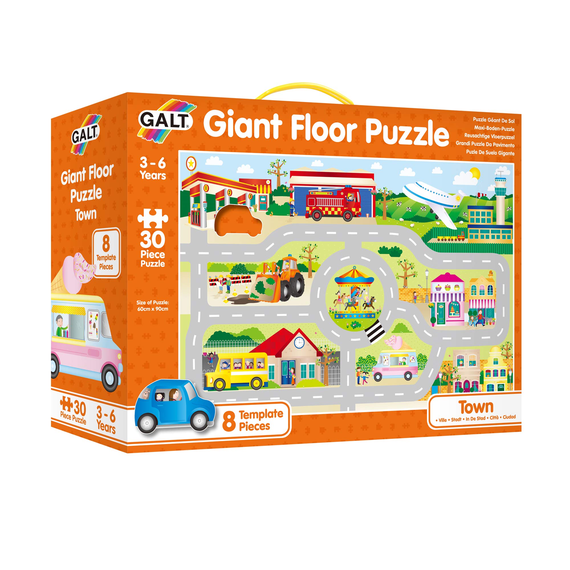 Galt Giant Floor Puzzle - Town