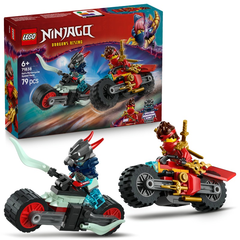 LEGO NINJAGO – Kai’s Motorcycle Speed Race