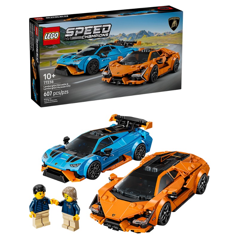 LEGO - Lamborghini Revuelto & Lamborghini Huracán STO 77238