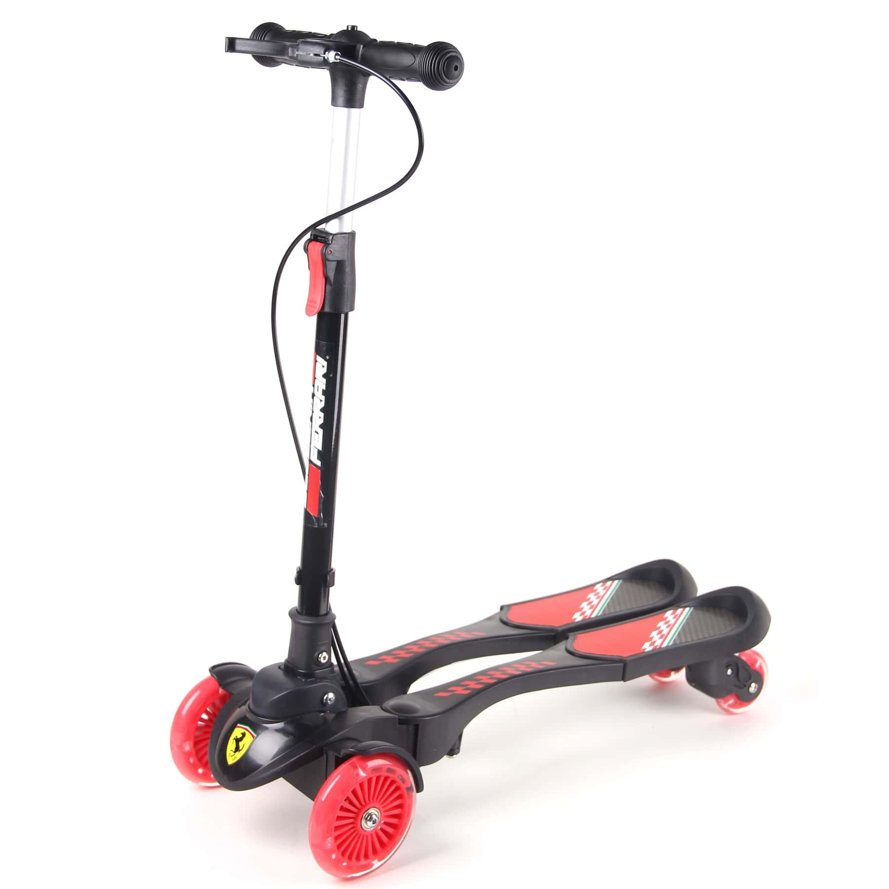 Ferrari Foldable Frog Scooter - Black