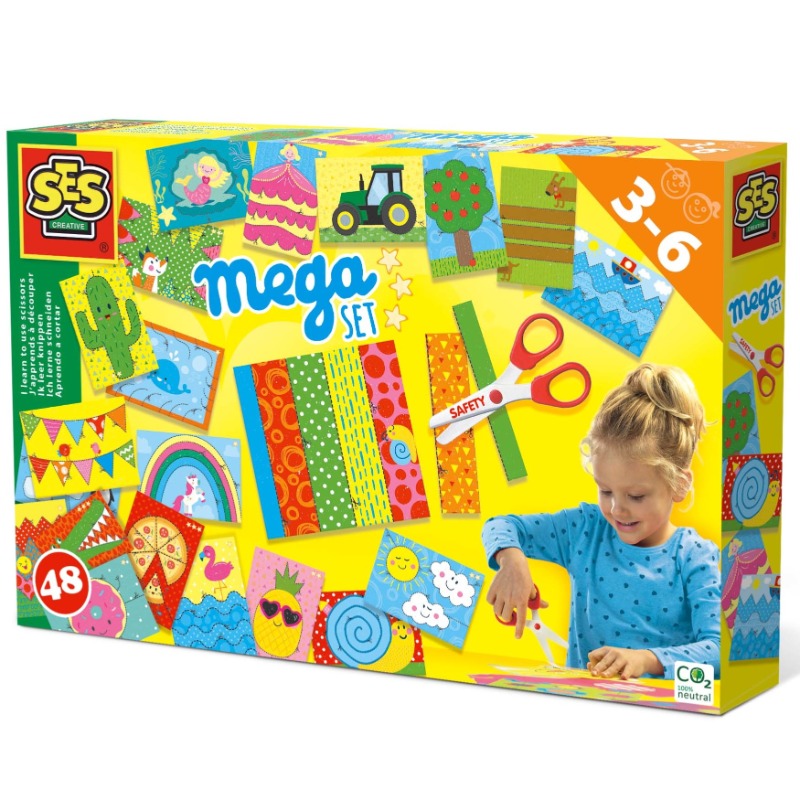 SES Creative Learn Use Scissors - Mega set