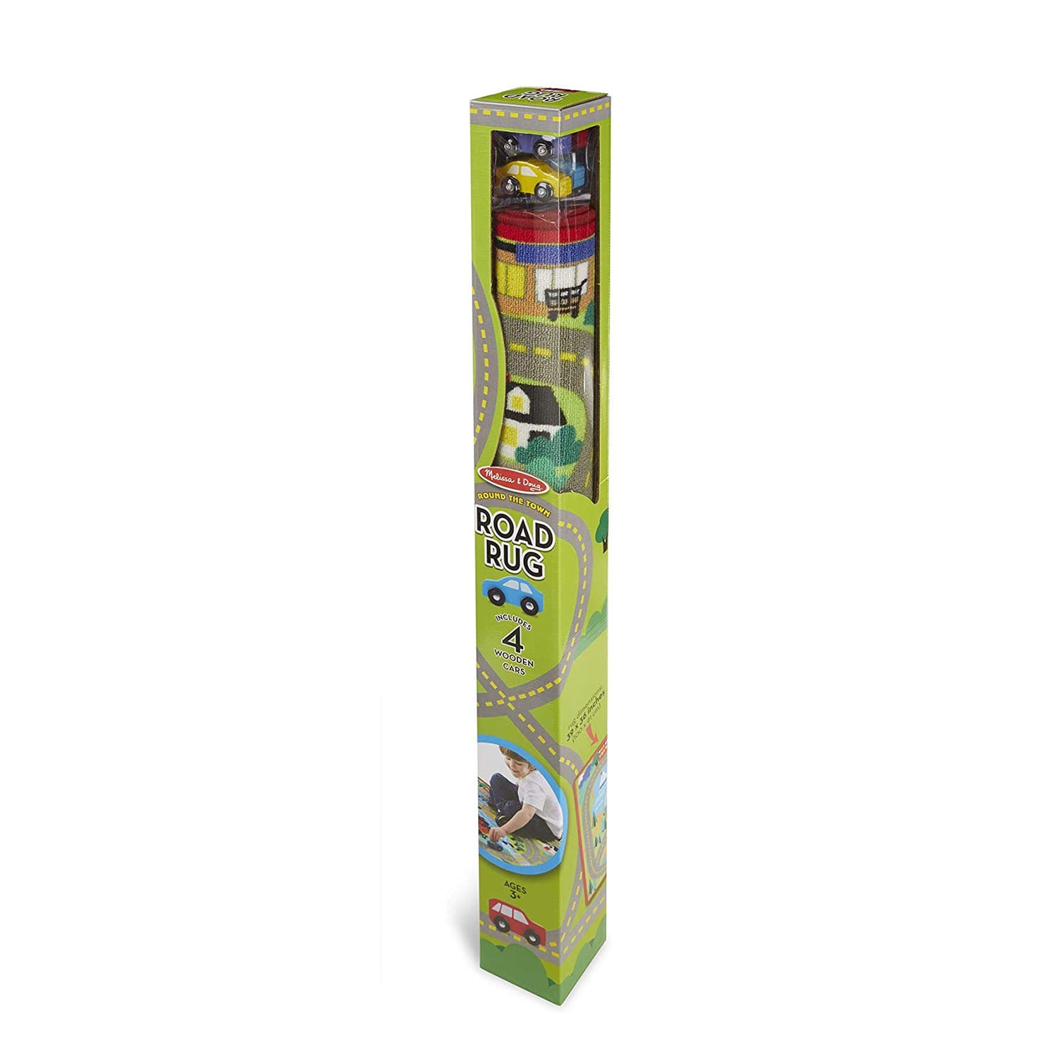 Melissa And Doug Round The Town Road Rug