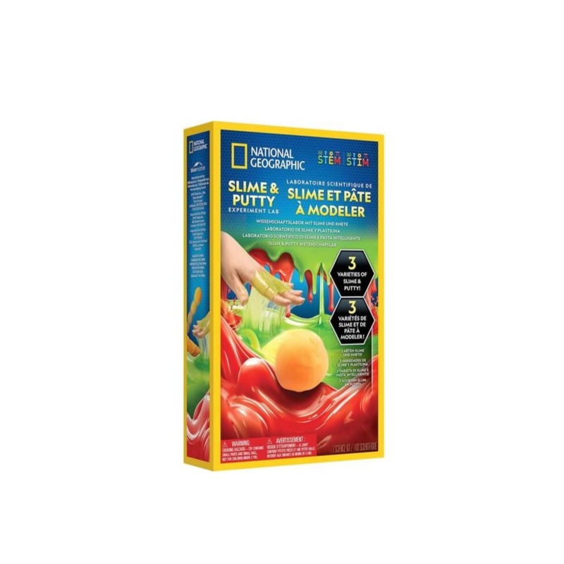 National Geographic Supper Slime And Putty Experiment Lab