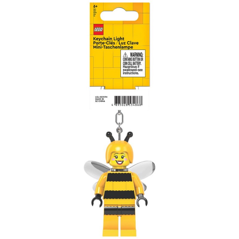 Lego IQ Minifigurines Keychain Light Bumblebee Girl