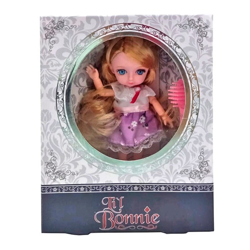 Li'l Bonnie Fashion Doll And Hairbrush - Multicharacters