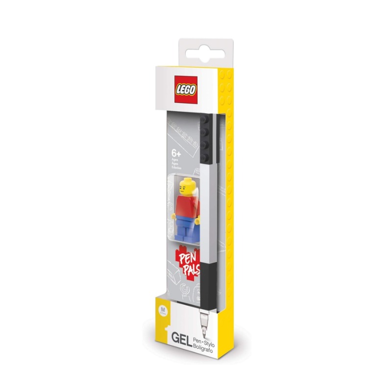 Lego Pen Pal Gel Pen With Minifigure Black