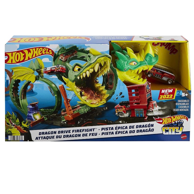 Hot Wheels City Dragon Drive Firefight