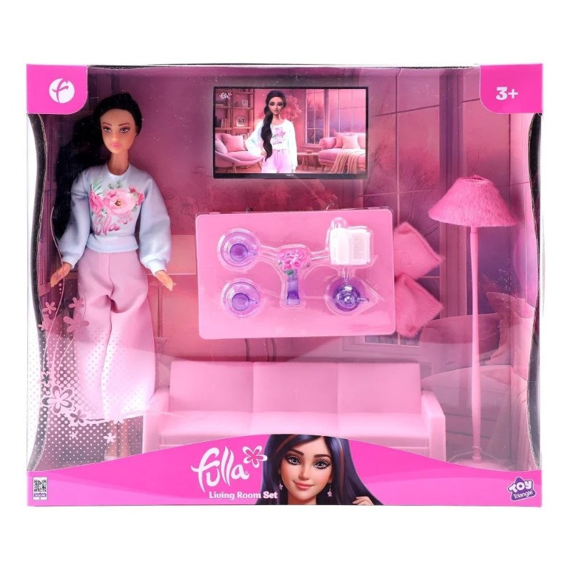 فلة - مجموعة دمية فلة ليفينج روم