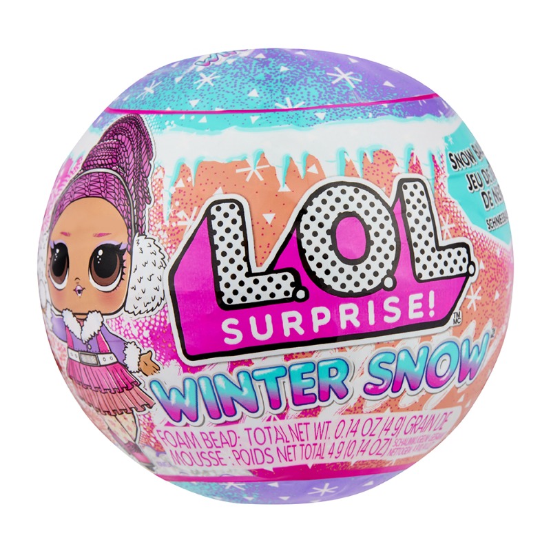L. O. L. Surprise Winter Snow Tots Mini Pop in Ball - 1 Piece