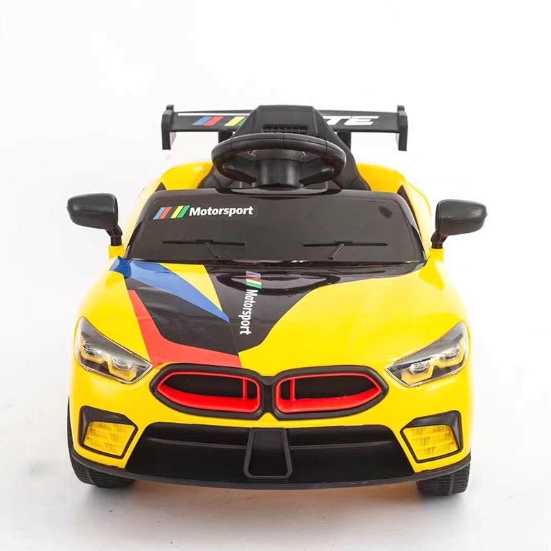 Bmw Design Electric Ride On Car - Yellow