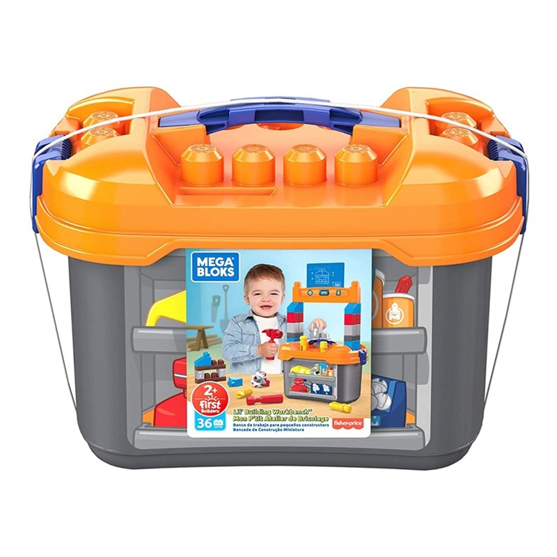 Mega Bloks Lil’ Building Workbench with Hammer
