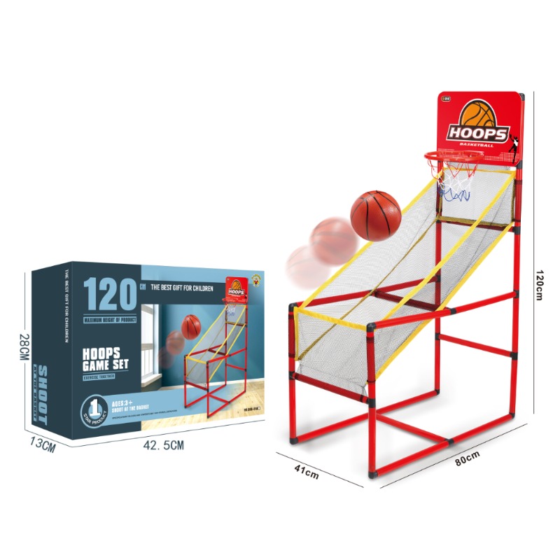 High-Power Single Player Shooting Machine – Red