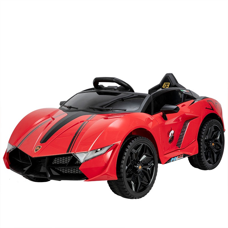First Drive Lamborghini 12V Battery Leather Seat Foam Wheel
