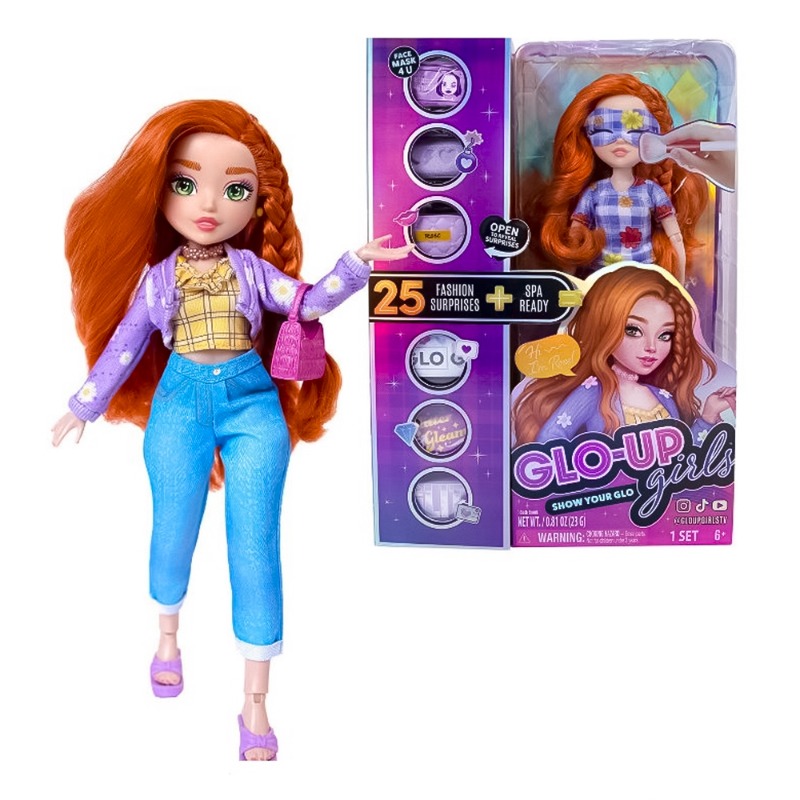 Glo-Up Girls Rose Fashion Doll