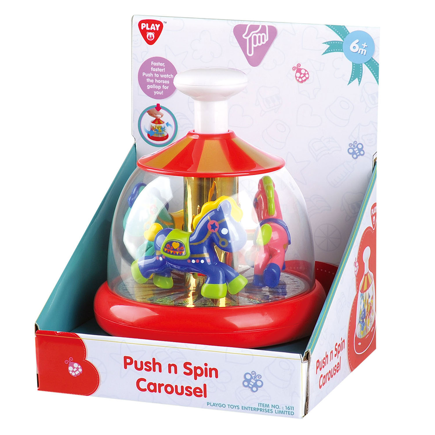 Play Go Push and Spin Carousel