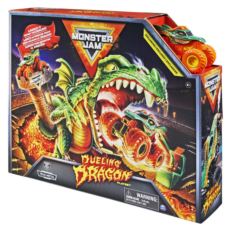 Dabdoob | Monstetr Jam True Metal Dufling Dragon Playset