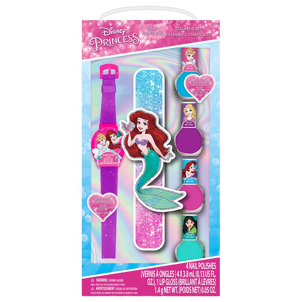 Disney Princess Nail Polish And Lip Gloss Watch