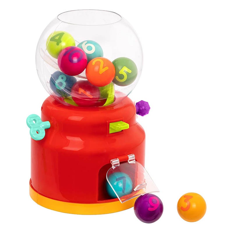 Battat Numbers and Colours Gumball Machine