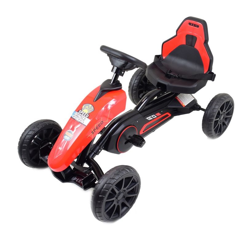 Fast Pedal Go-Kart with Adjustable Seat