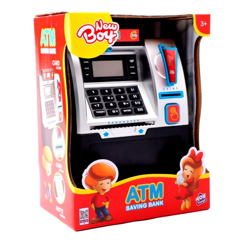 New Boy Savings ATM - Black