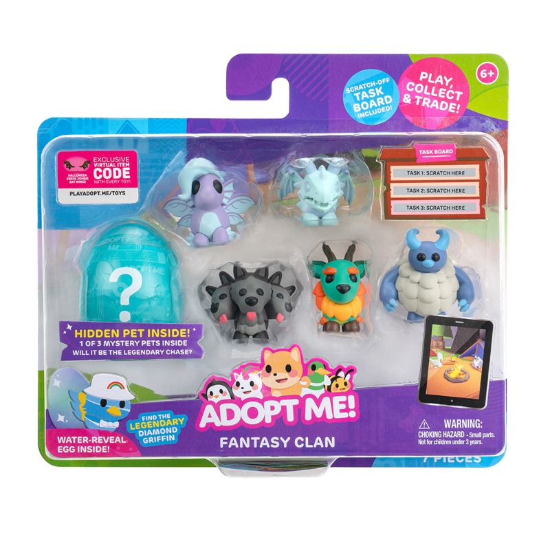 Adoptme Pets Figure Multi 6pack