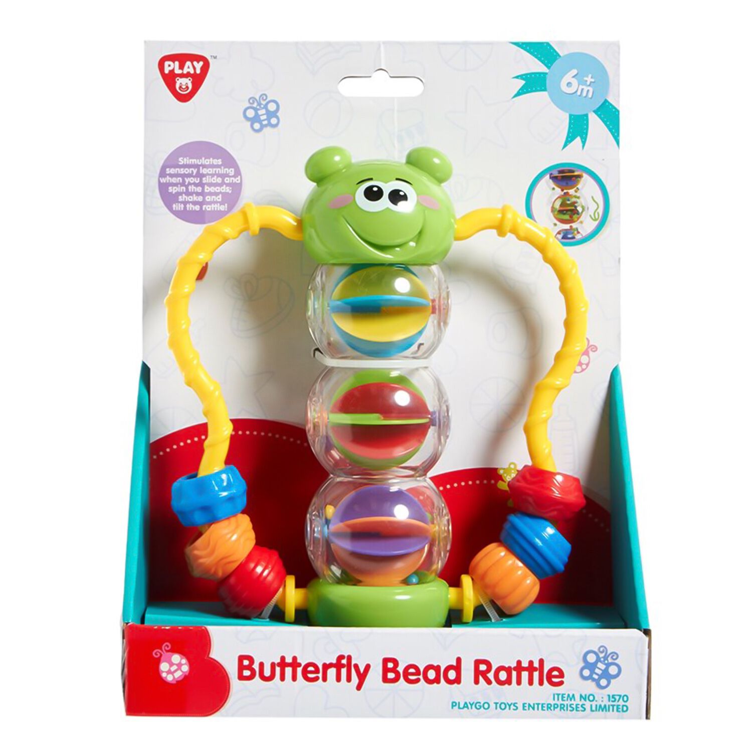 Play Go Butterfly Bead Rattle
