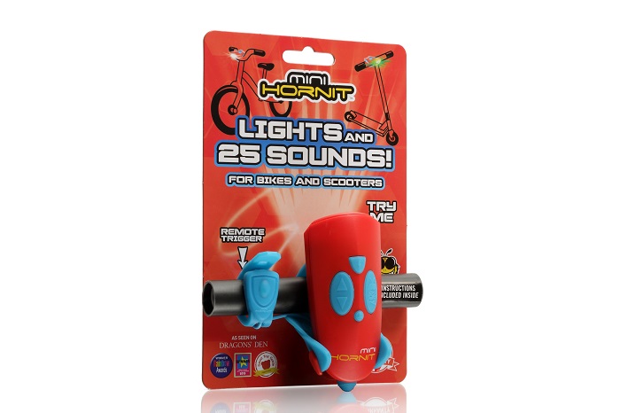 Hornit Mini LED Light And Sound Accessory - Red