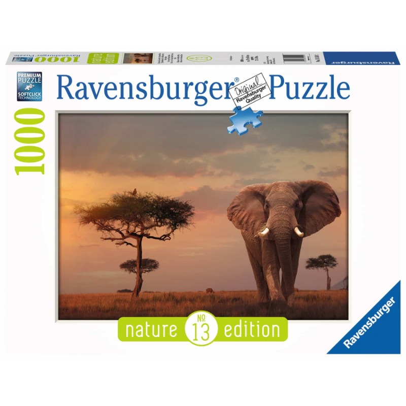 Ravensburger Elephant Of The Maasai Mara Puzzle