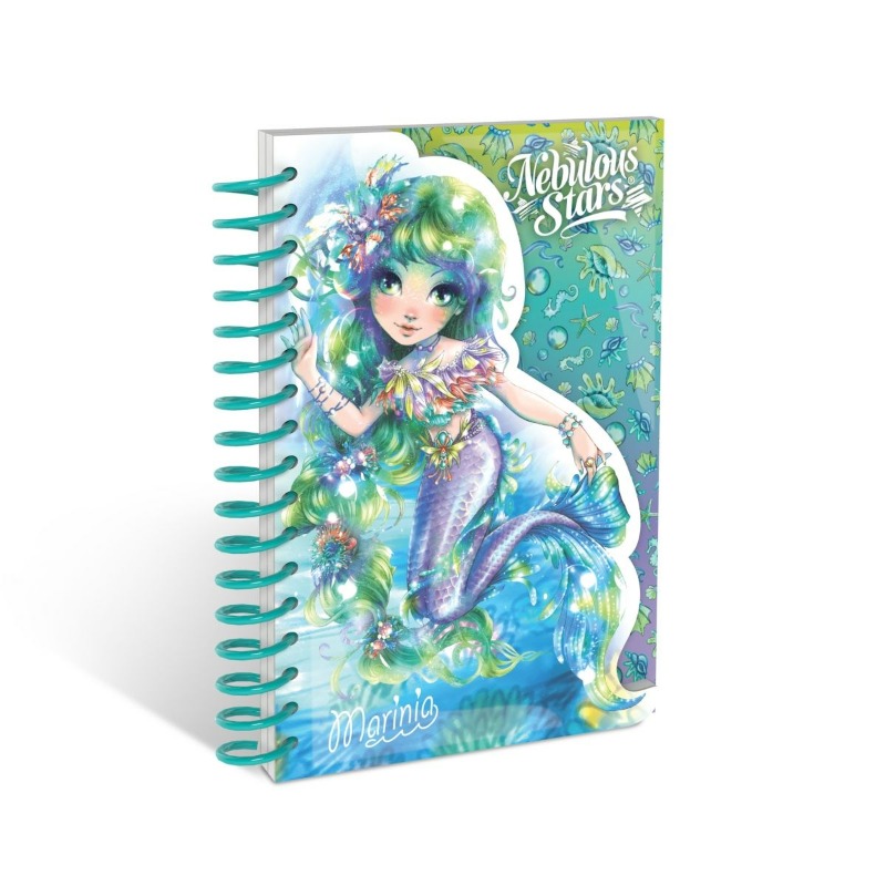 Nebulous Stars - Mini Designer Notebook - Marinia