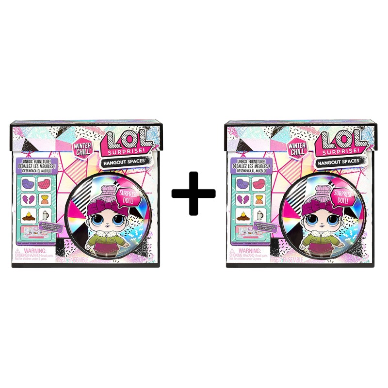 Buy 1 Get 1 - L. O. L. Surprise Bundle Winter Chill Hangout Spaces