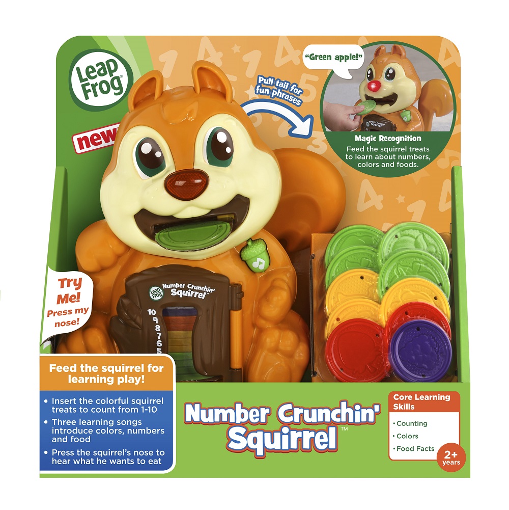 Leap Frog Number Crunching Squirrel