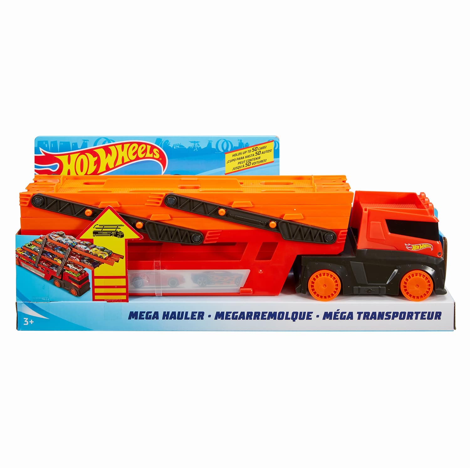 Hot Wheels Mega Hauler 6 Expandable Levels