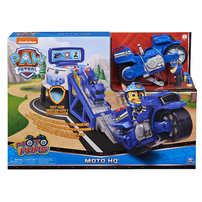 Paw Patrol - Moto Pups Moto HQ Playset Toy
