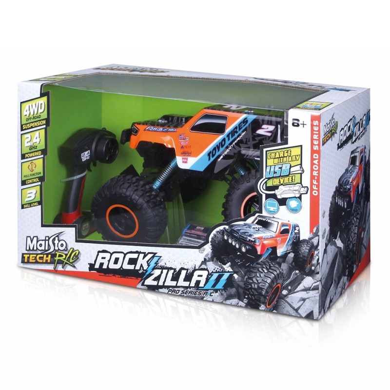 Maisto Tech Rock Zilla vehicle Off Road Series