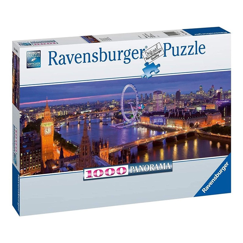 Ravensburger London by night. Panorama Puzzle Of 1000 Pieces