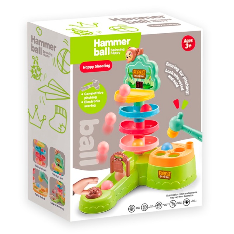 Hammer Ball Spinning Happy Toys