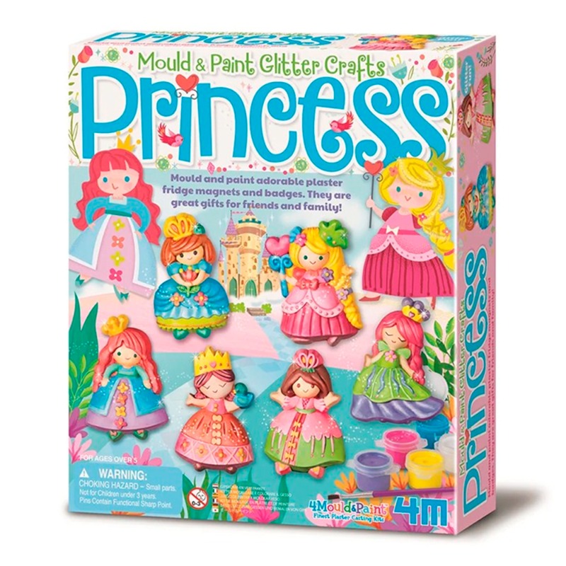 Mould And Paint Glitter Princess
