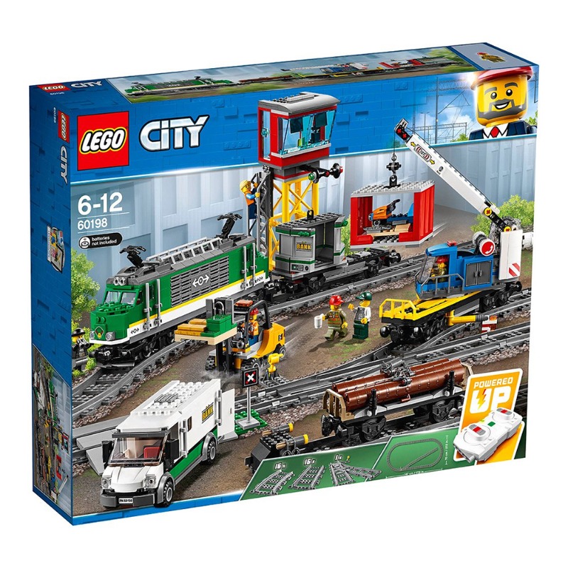 LEGO City Cargo Train Building Set 60198