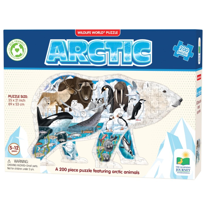 The Learning Journey Wildlife World Artic Puzzle - 200pcs